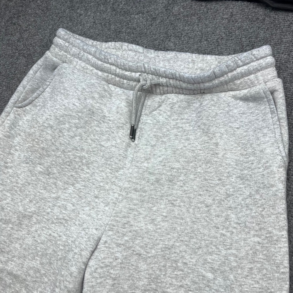 Free Haven Streetwear Gorpcore Wide Leg Gray Heather Cargo Sweatpants